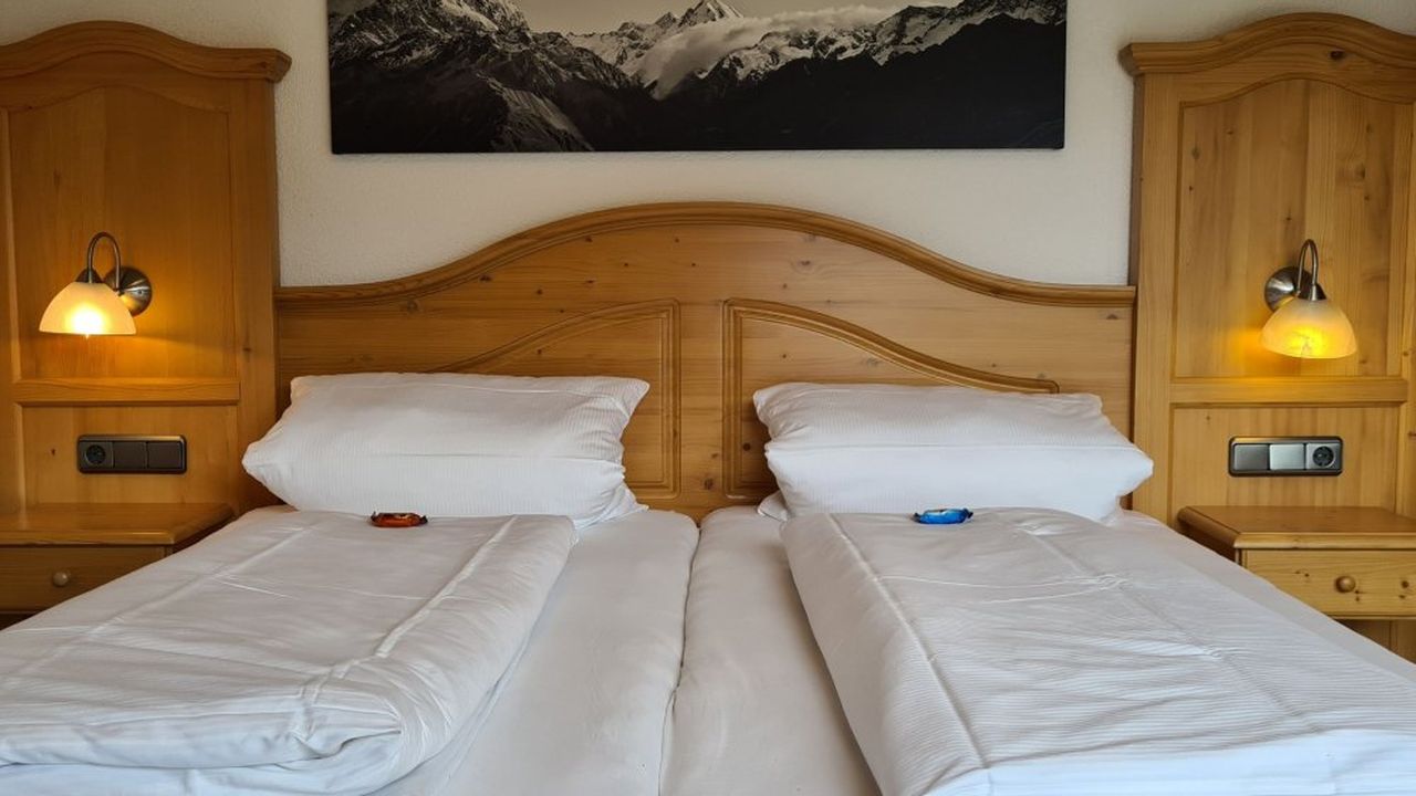 Doppelbett in Haus Hedwig 3 Doppelbett in Haus Hedwig 3